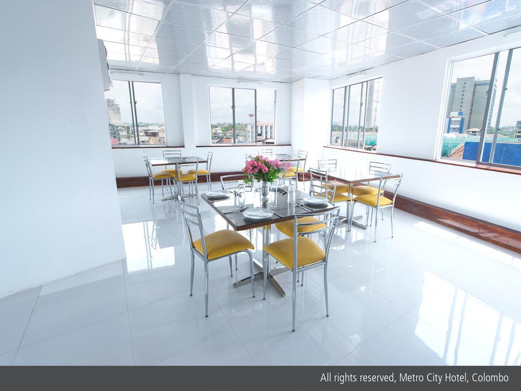 Metro City Hotel Colombo Eksteriør bilde