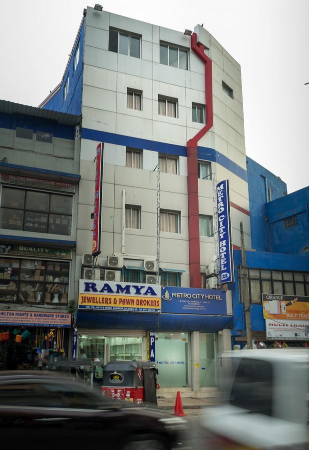 Metro City Hotel Colombo Eksteriør bilde